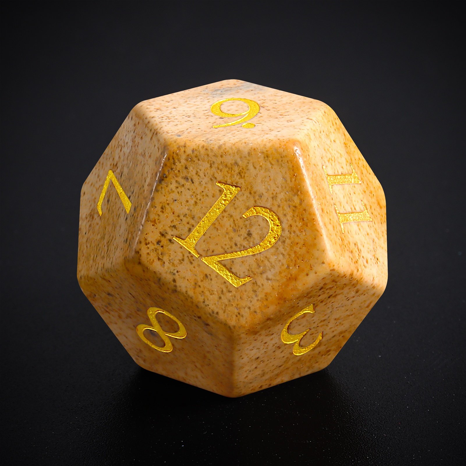 Custom RPG Dice Gift Natural Stone DND Dice Set Sharps Edge Dice For Board Games Role Playing Table Game Dungeons and Dragons