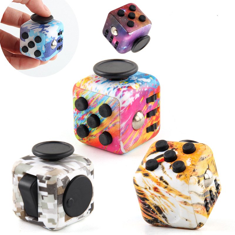Sensory Toys Autism Anti Stress Relief Toy Desk Cubo Finger Anxiety Autism Sensory Decompression Dice Boring Toys