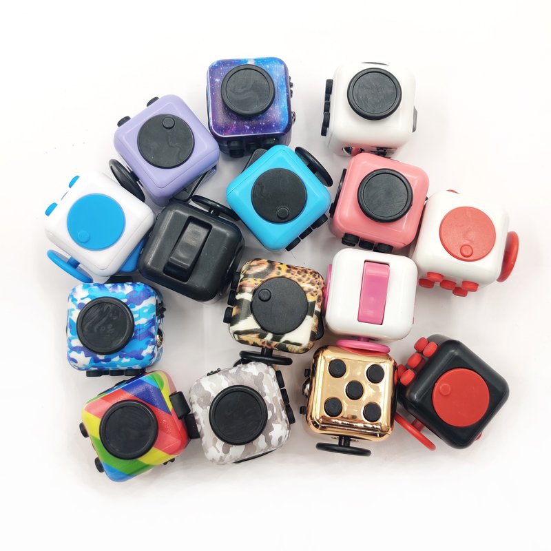 Sensory Toys Autism Anti Stress Relief Toy Desk Cubo Finger Anxiety Autism Sensory Decompression Dice Boring Toys