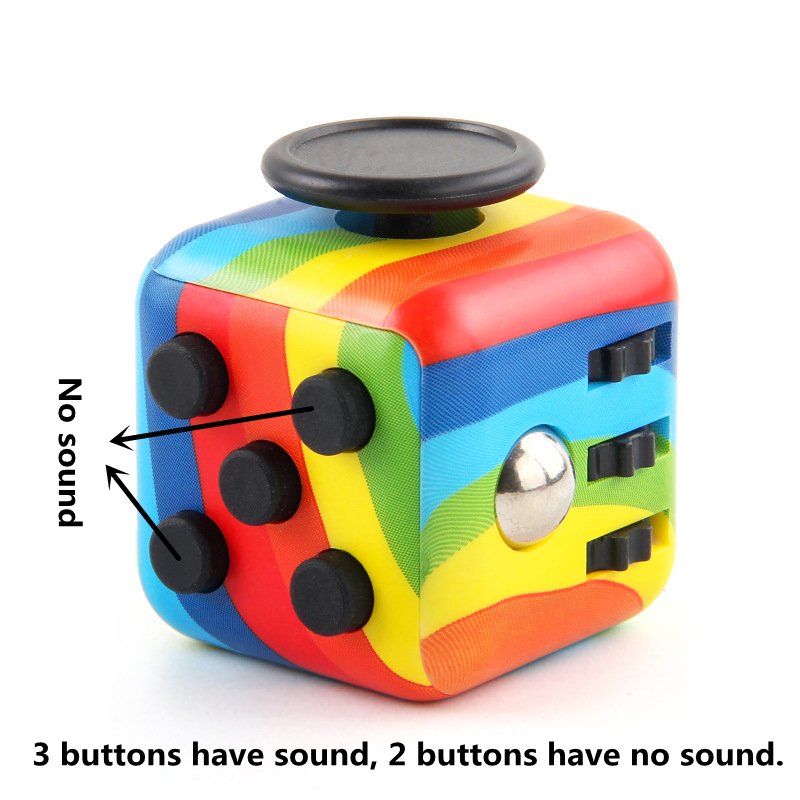 Sensory Toys Autism Anti Stress Relief Toy Desk Cubo Finger Anxiety Autism Sensory Decompression Dice Boring Toys
