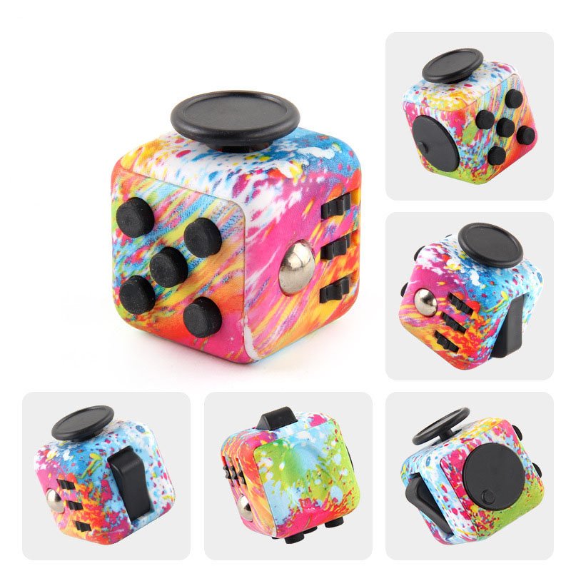 Sensory Toys Autism Anti Stress Relief Toy Desk Cubo Finger Anxiety Autism Sensory Decompression Dice Boring Toys
