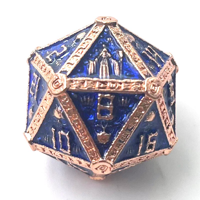 Witcher Metal Polyhedron Dice Do Not Disturb Dungeons & Dragons Casino Dice RPG Metal dice