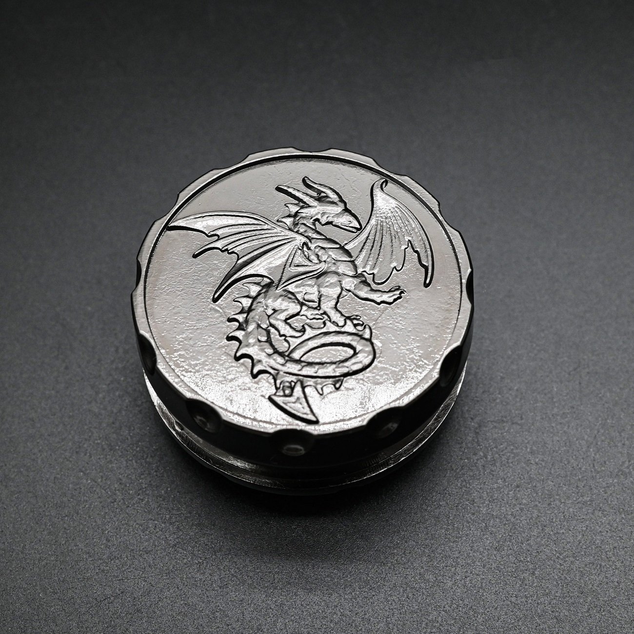 High Quality Casino Turntable DND Dice Factory Wholesale Rotating Metal Spinner Dice for DND Game Player