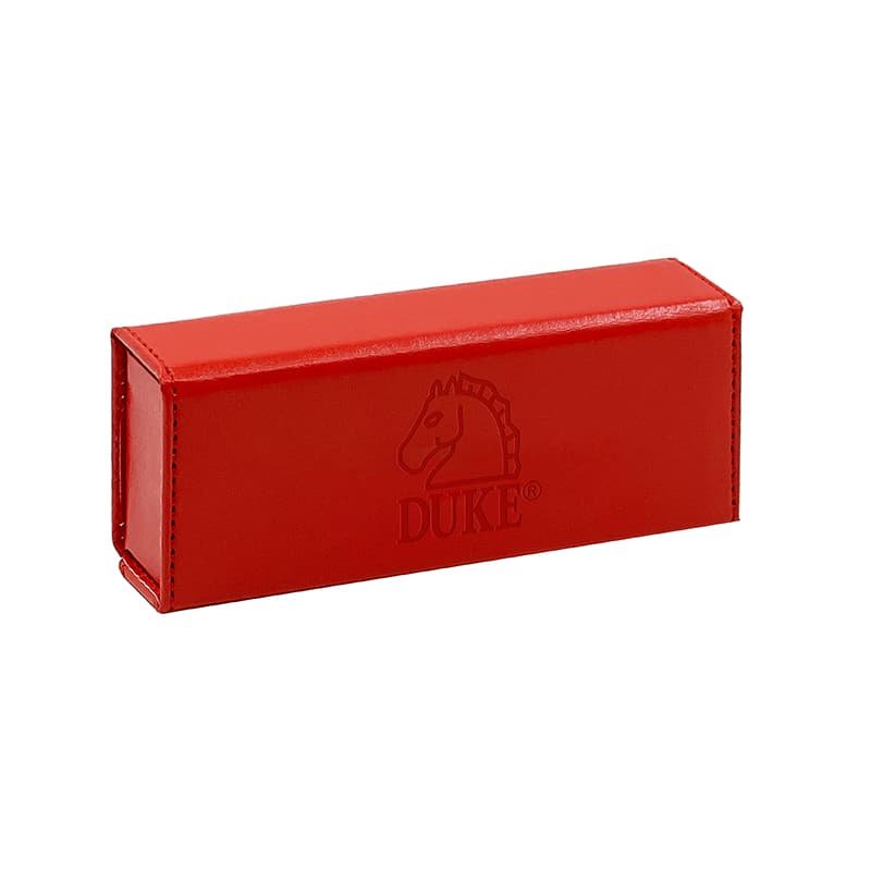Custom Designed Dice Present in Premium Leather Box Packaging