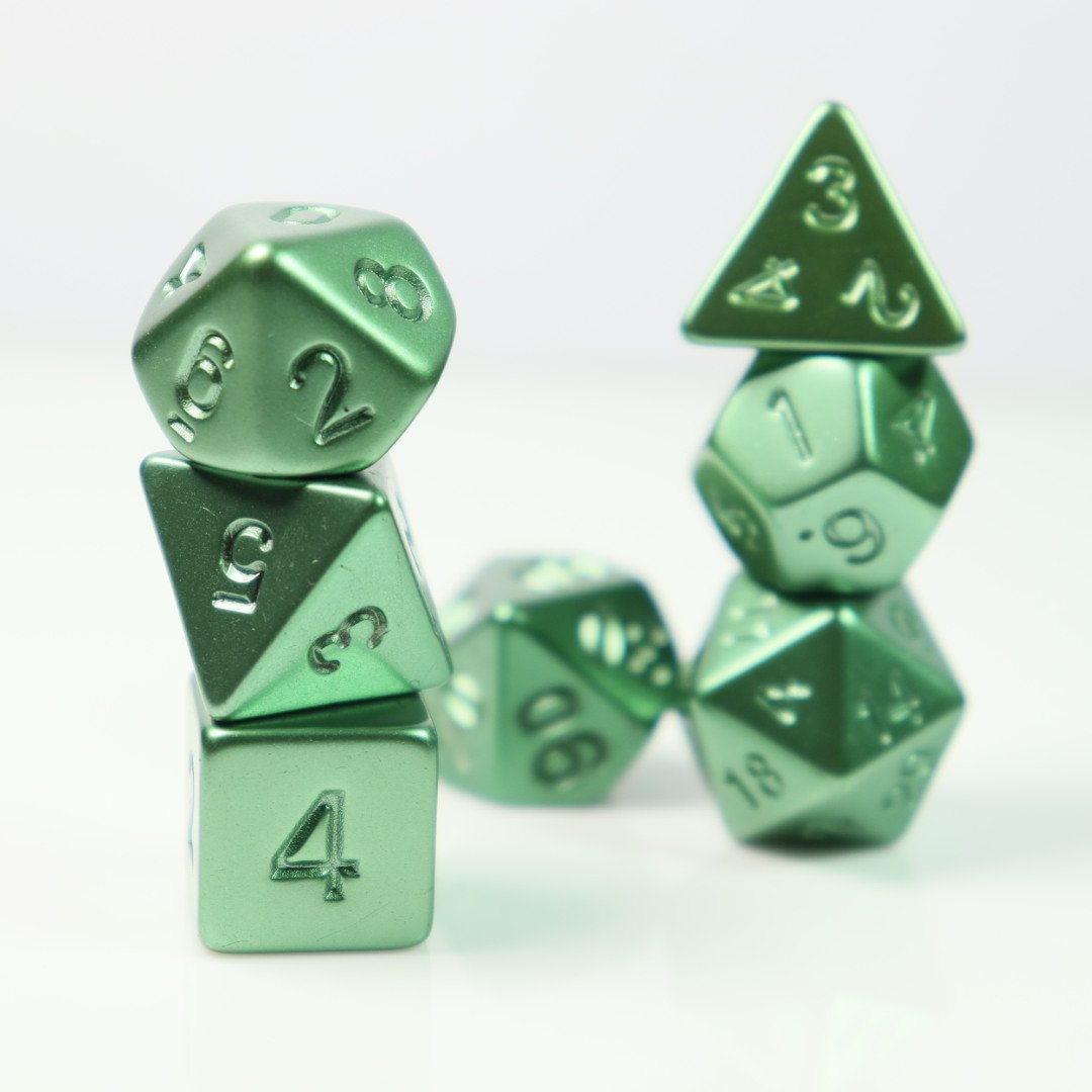 Hot selling custom high quality Red Electroplating plastic dice polyhedral golden paint dice