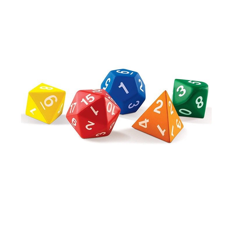 Customized logo pu dice anti stress ball pu foam dice custom pu foam 12-Sided Fitness Exercise Dice Anti stress Ball