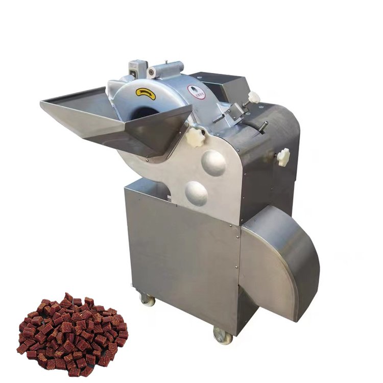 Three-dimensional Vegetable Dicing Machine Large Commercial Chicken Meat Diced Machine Fruit Dicing Machine