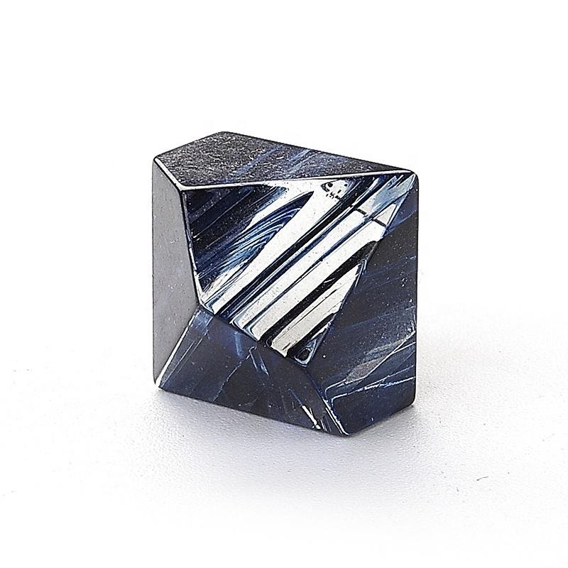 Factory Wholesale Blue Striped Glass Zircon Gem Dice Set for DND Dungeons and Dragons RPG