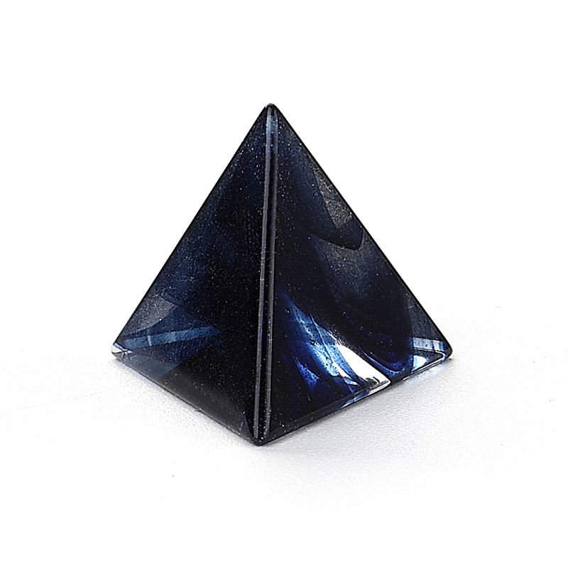 Factory Wholesale Blue Striped Glass Zircon Gem Dice Set for DND Dungeons and Dragons RPG