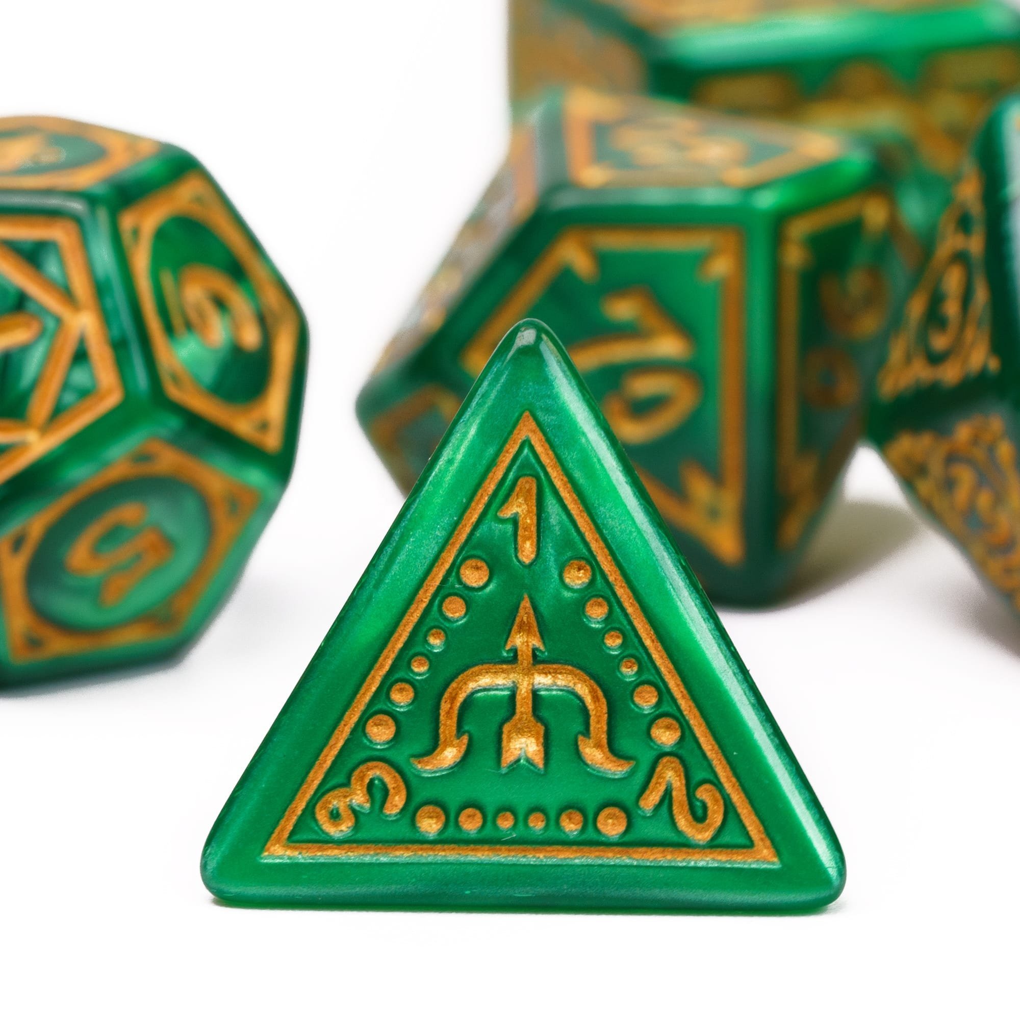 Udixi Custom Counter Dice Polyhedral Dice Acrylic Plastic Dice Set for for DND Dungeons and Dragon RPG Board Games