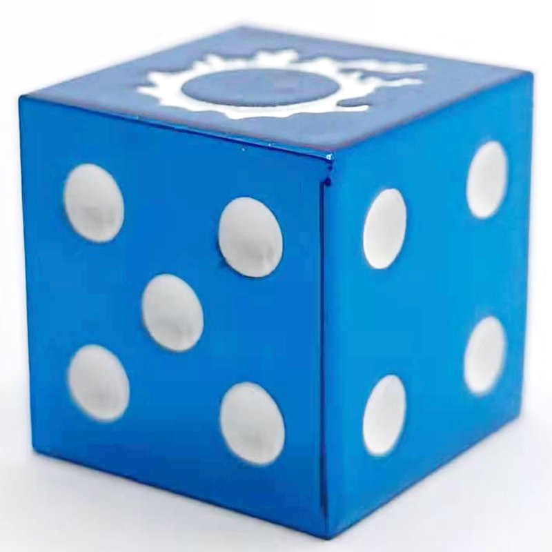 Custom high quality metal game d6 dice 15mm cube dice