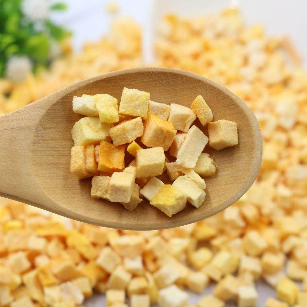 High quality freeze dried mango dice snack food