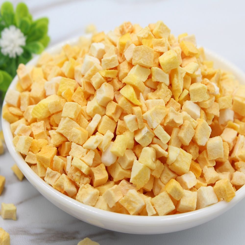 High quality freeze dried mango dice snack food