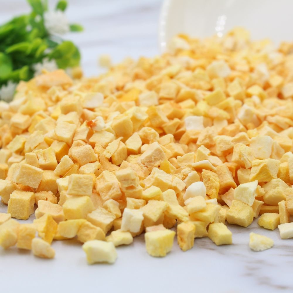 High quality freeze dried mango dice snack food