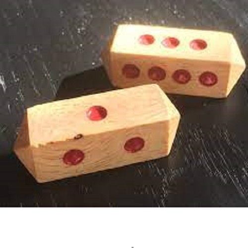 wholesale price high quality handmade viking wooden long dice wooden medieval long gaming dice
