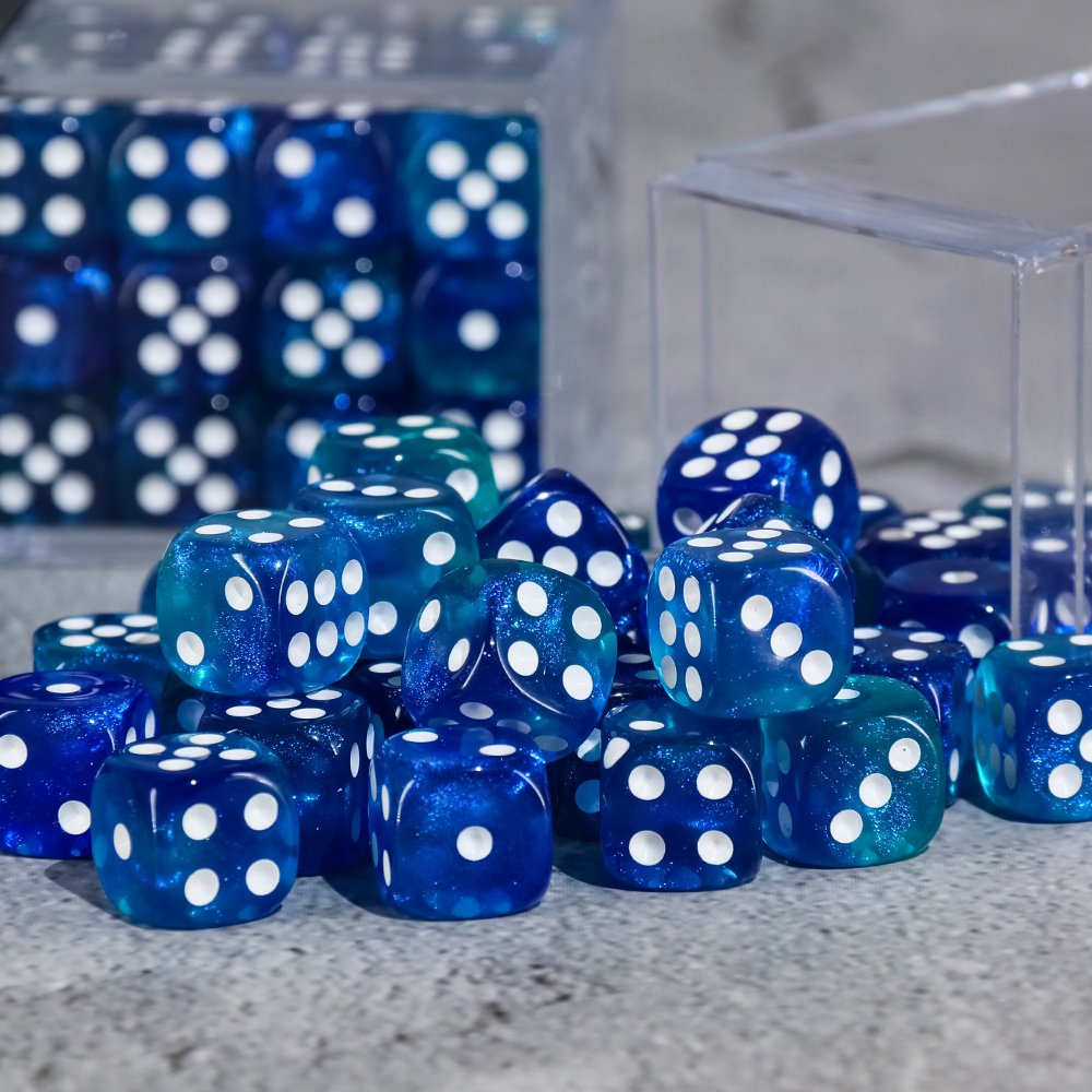 12mm Standard Size Board Game Accessories D6 Pip Dice Set For DND games