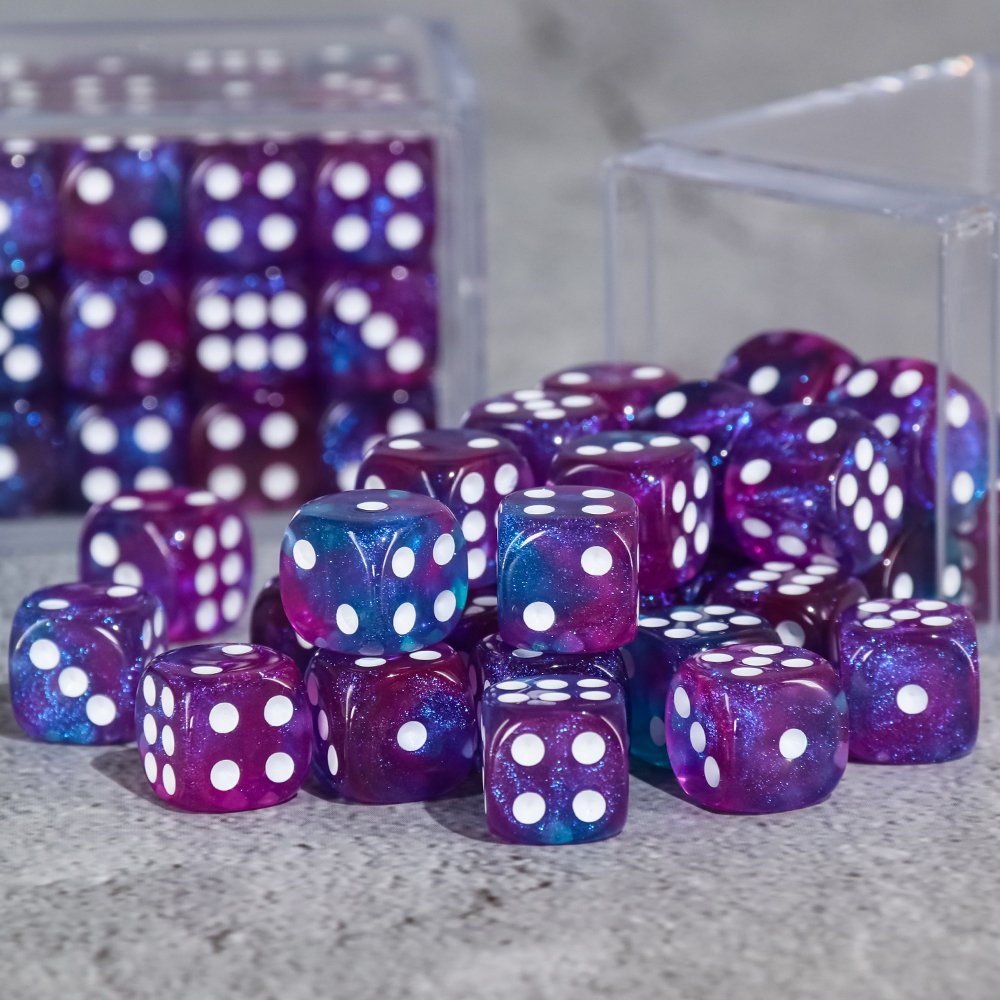 12mm Standard Size Board Game Accessories D6 Pip Dice Set For DND games