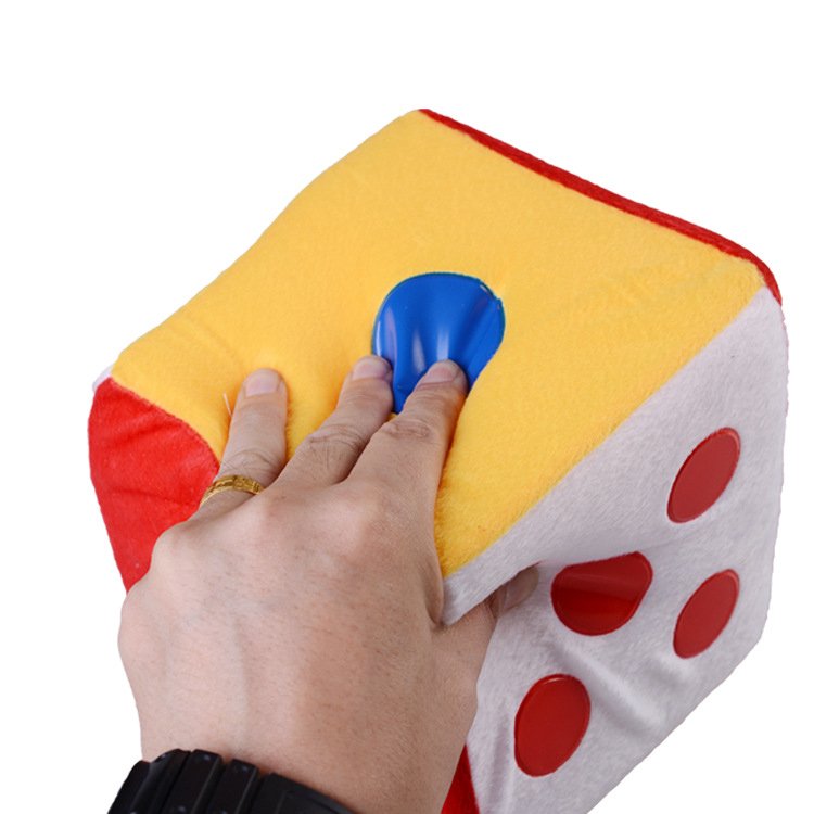 High Quality Baby Plush Number Series Dice Educational Plush Toy for Baby Enlightenment Cognition