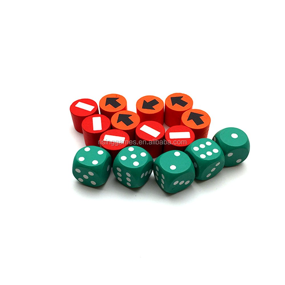 16mm d6 Acrylic Polyhedral Dice Set Round Square Corner With Dots Pip Toy Accessories Toys Multicolor In Stock Custom Board Game