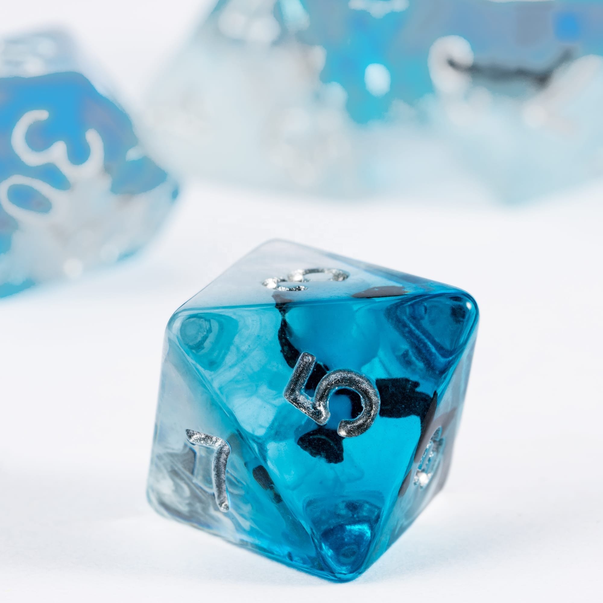 Udixi custom Animal Series Dice Dungeons and Dragons DND role-playing game RPG board game resin Dice Set