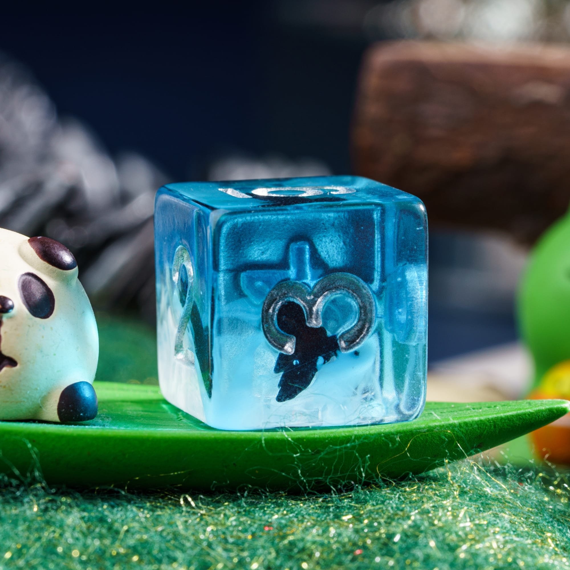 Udixi custom Animal Series Dice Dungeons and Dragons DND role-playing game RPG board game resin Dice Set