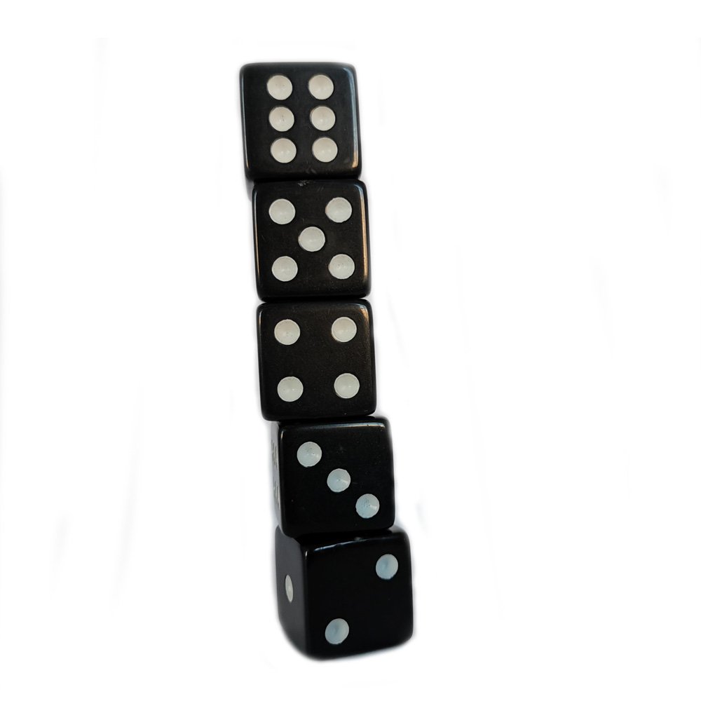 16mm new material casino dice number d6 dnd dice gambling remote dice