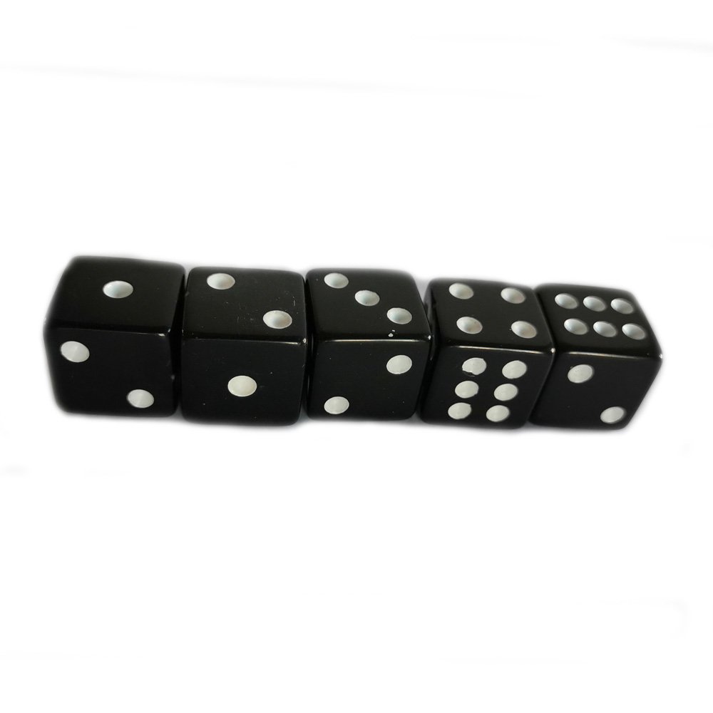 16mm new material casino dice number d6 dnd dice gambling remote dice