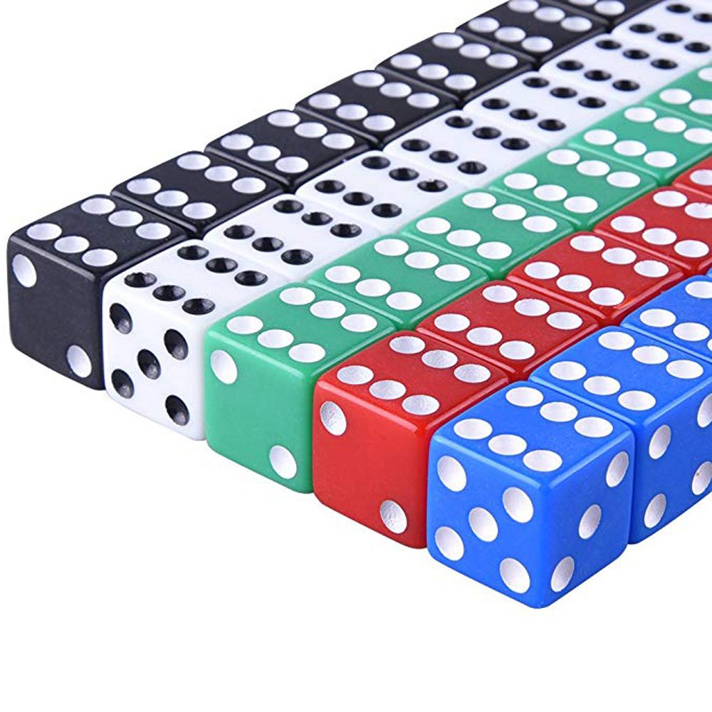 16mm new material casino dice number d6 dnd dice gambling remote dice