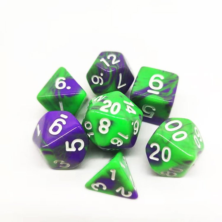 Wholesale Roleplaying Board Games DND Acrylic Dice Custom