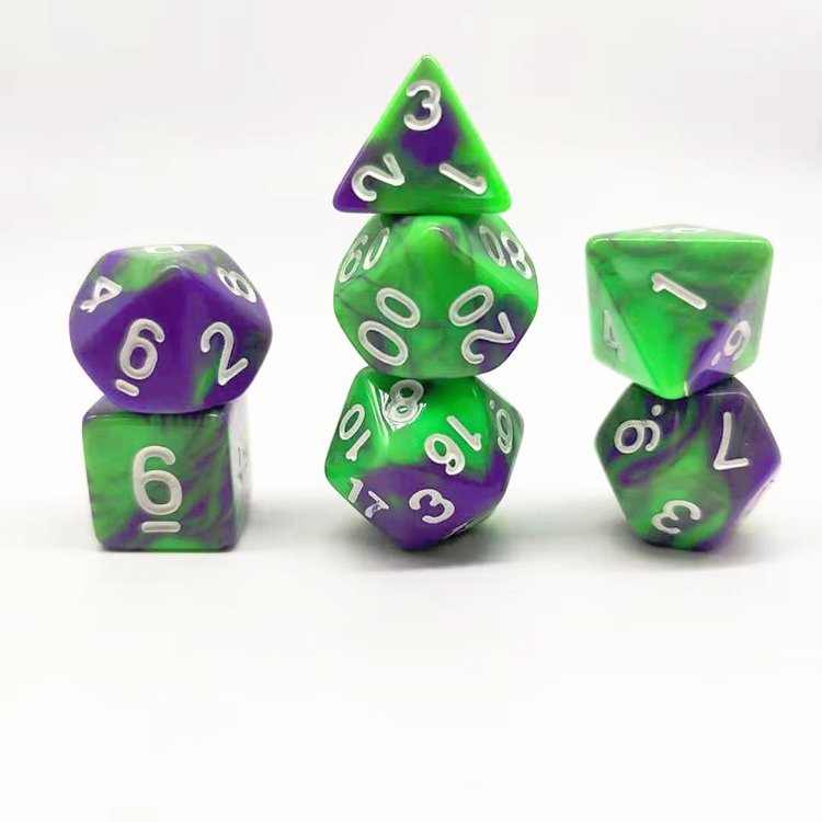 Wholesale Roleplaying Board Games DND Acrylic Dice Custom
