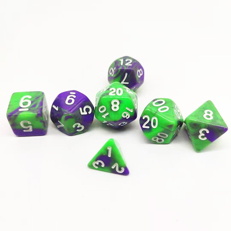 Wholesale Roleplaying Board Games DND Acrylic Dice Custom