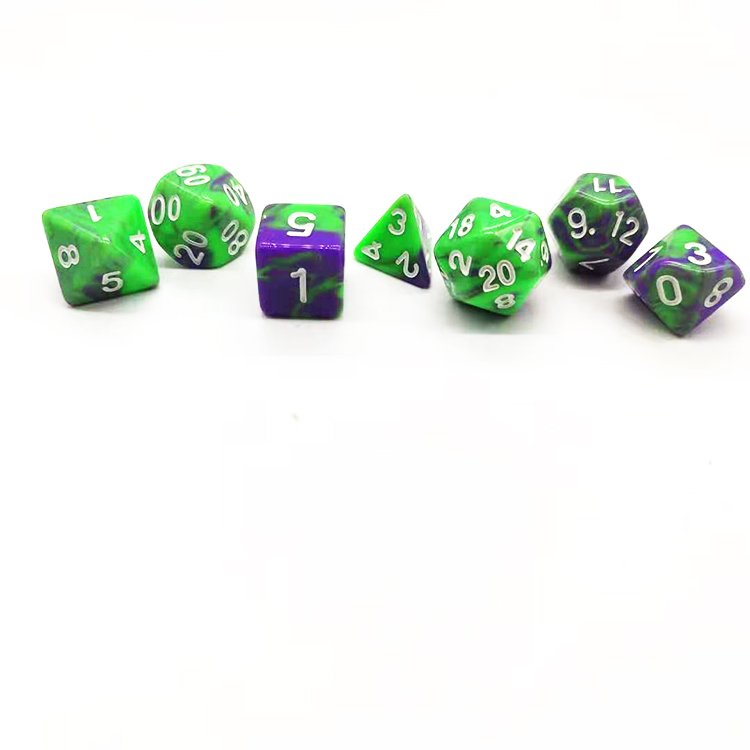 Wholesale Roleplaying Board Games DND Acrylic Dice Custom