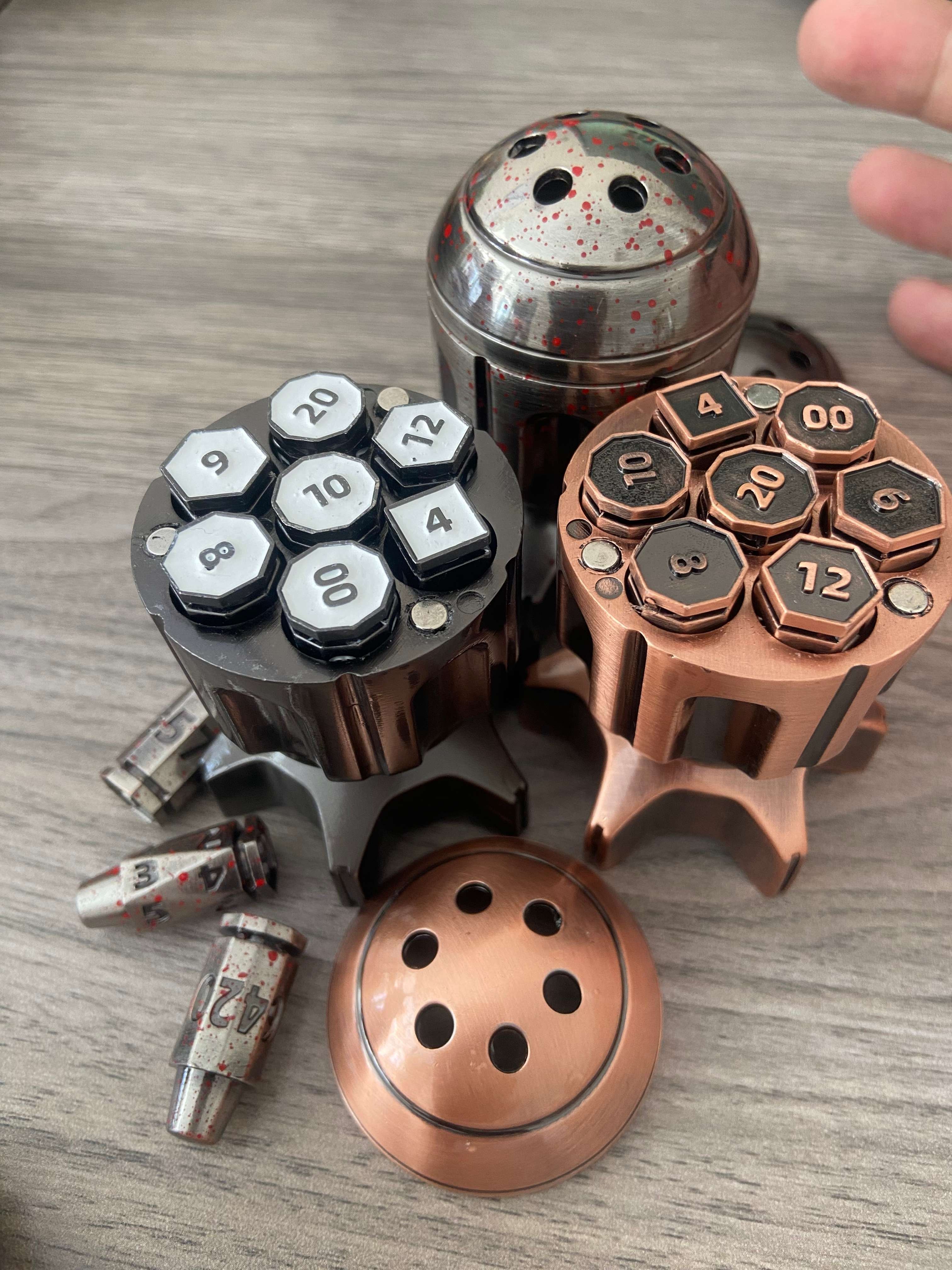 factory supply wholesale 7 to 1 skyrocket mould spin dice