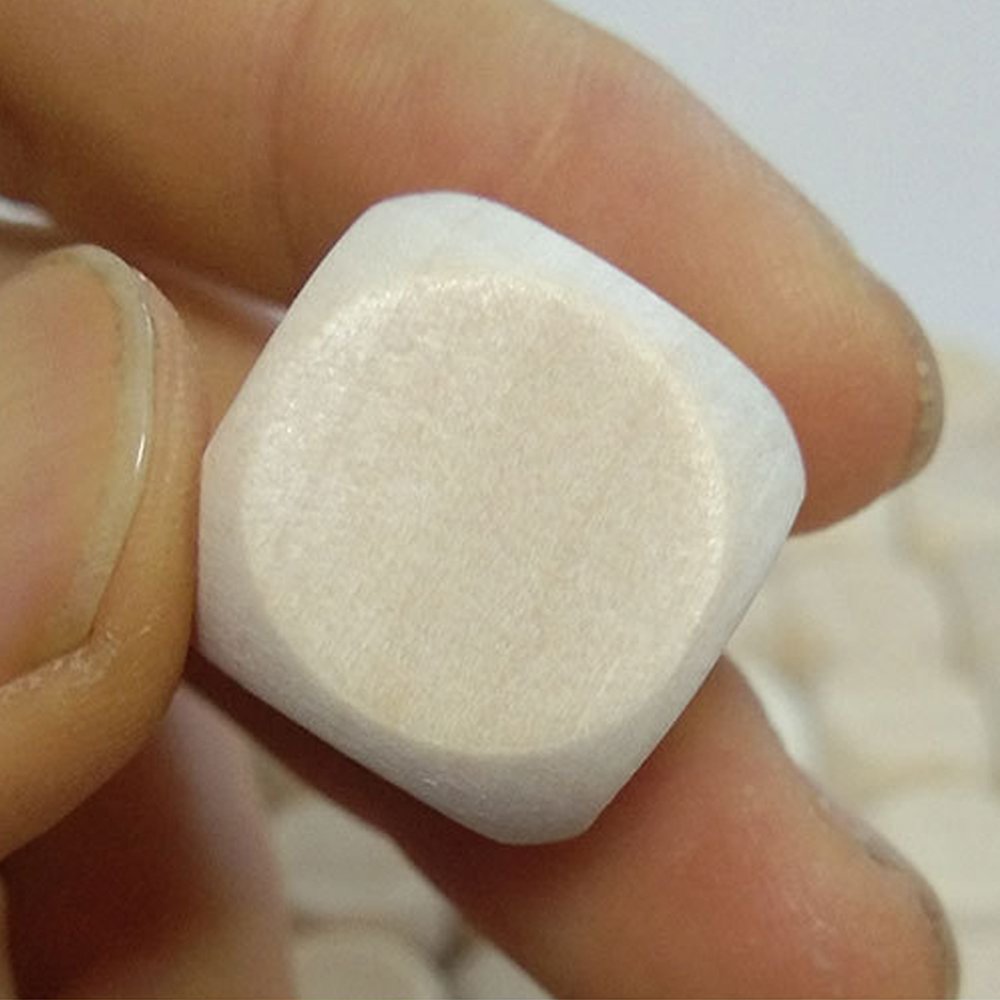 Wholesale Blank Wooden Dice Game Dice D6 Custom Dice