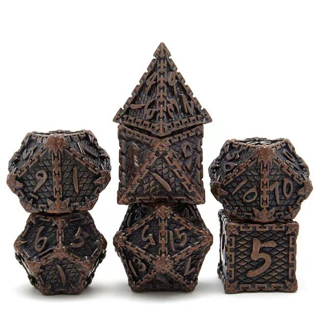 dnd dice sets bulk dnd dungeons and dragons rpg dice polyhedral solid metal dice
