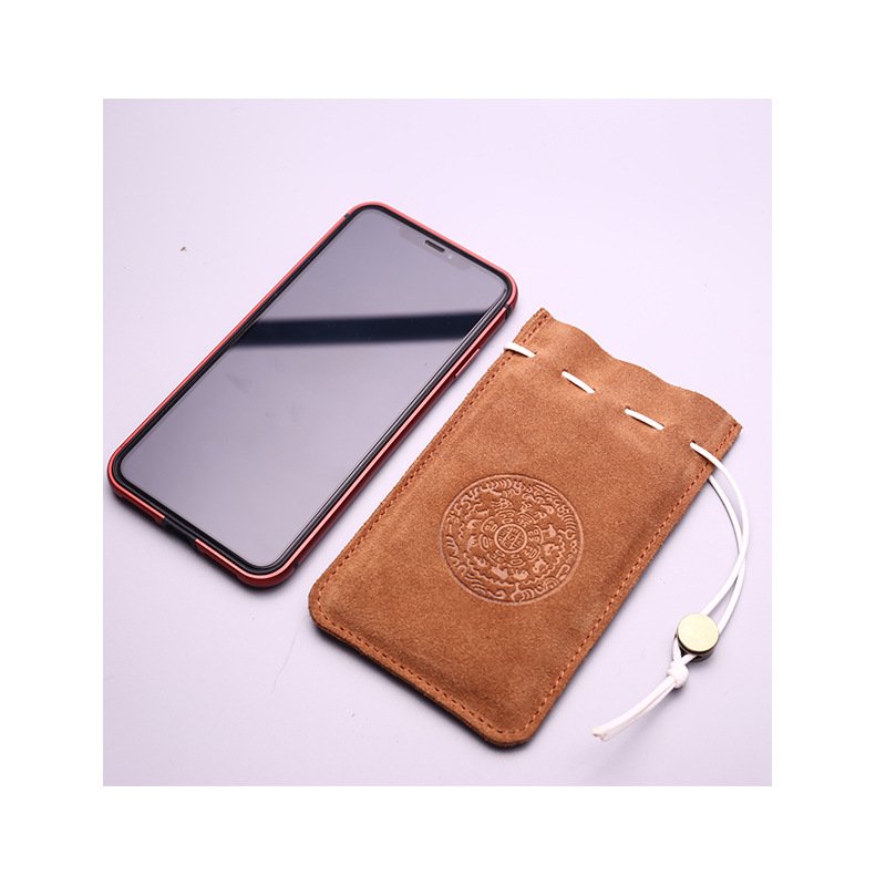 Genuine Leather Suede For DND Dice Bag Tray 5 Celtic Designs Cute Drawstring Pouch for D&D Roleplaying RPG Gift Ideas Coin Purse