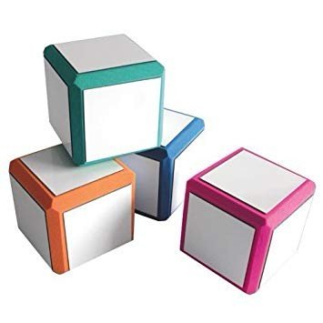 Factory Customized children's education products learning teaching auxiliary color EVA foam cube foam dice Dry Erase Dice Blocks