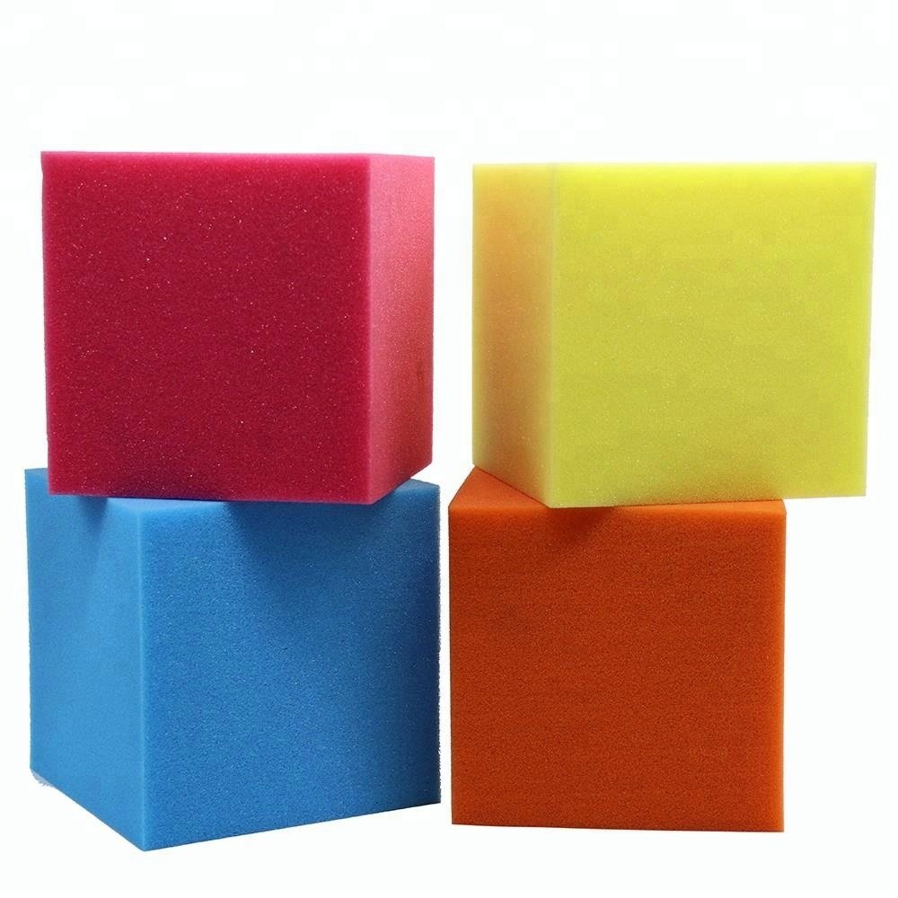 Factory Customized children's education products learning teaching auxiliary color EVA foam cube foam dice Dry Erase Dice Blocks