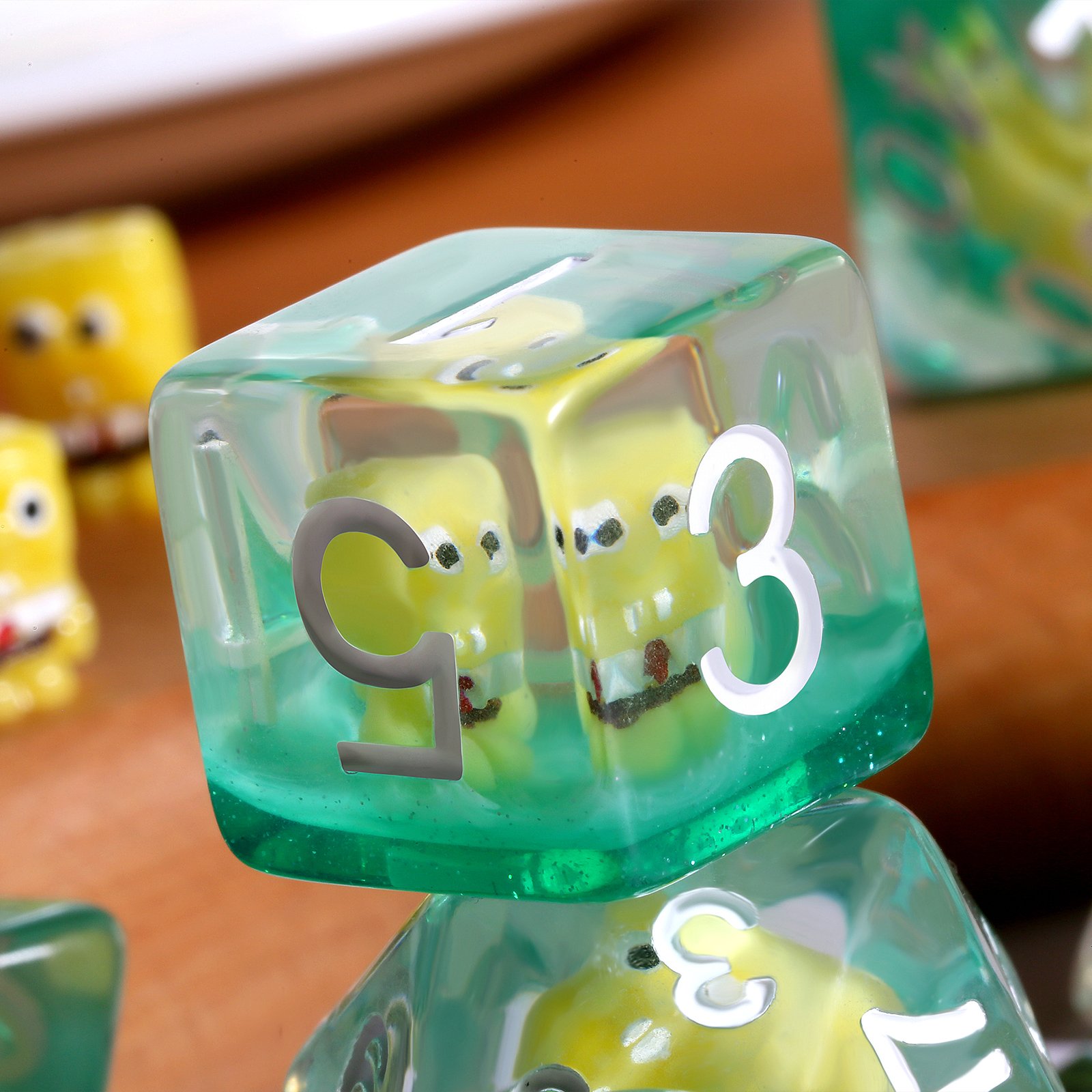 7pcs Playing Dice Set D4 D6 D8 D10 D12 D% D20 Custom Dnd Dice Dungeon and Dragon Dice Set D&D for TTRPG