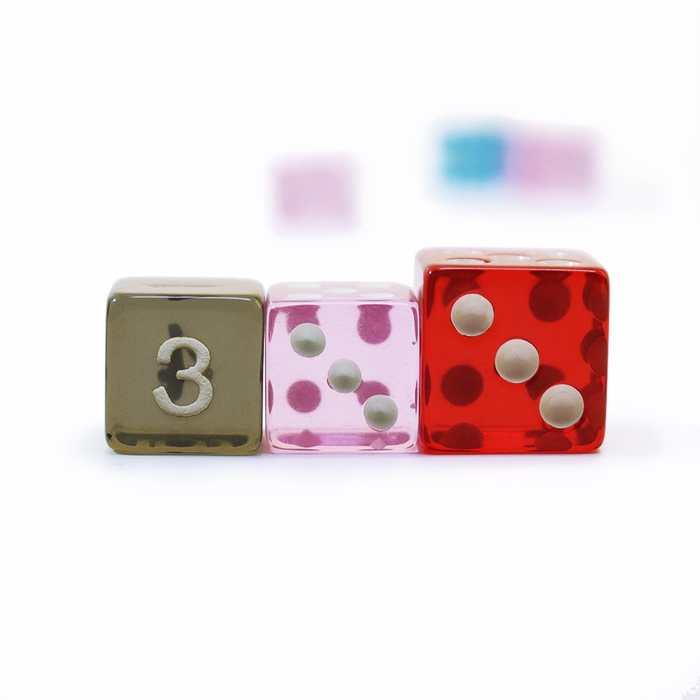 Factory Wholesale board game polyhedral plastic acrylic custom logo dice set