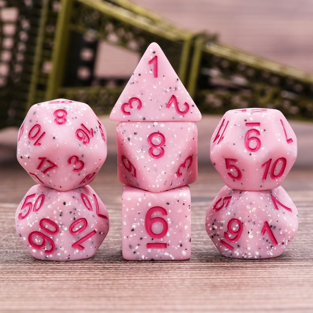 Wholesale hot sale custom resin colorful transparent HD dnd dice