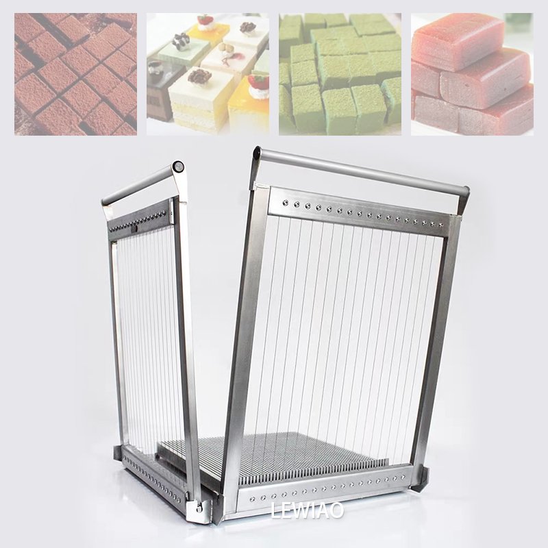 Stainless Steel Jelly Drops Manual Chocolate Cutting Machine Soft Sweets Dicing Machine