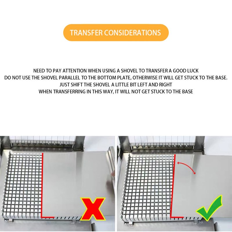 Stainless Steel Jelly Drops Manual Chocolate Cutting Machine Soft Sweets Dicing Machine