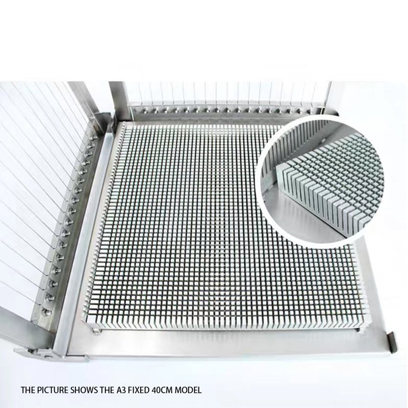 Stainless Steel Jelly Drops Manual Chocolate Cutting Machine Soft Sweets Dicing Machine