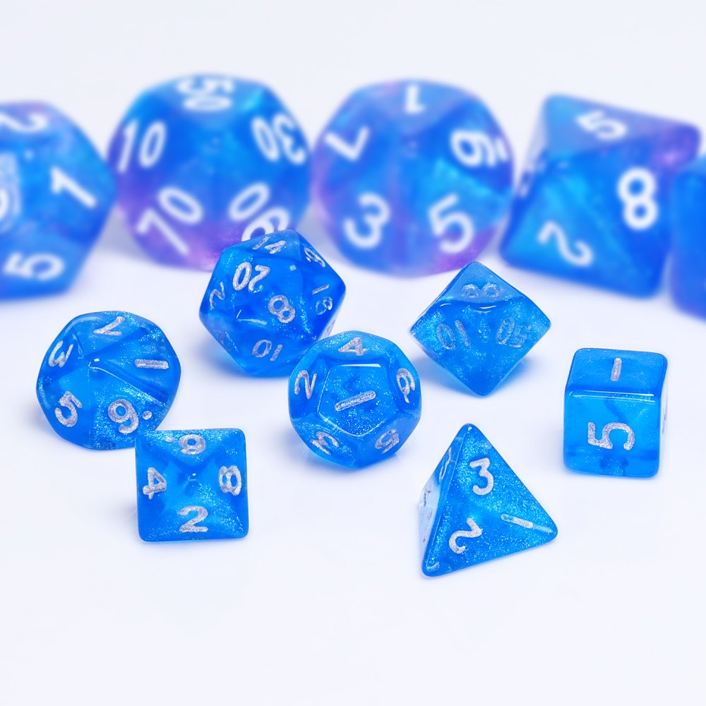 Wholesale 10mm Mini Dice for Dungeons and Dragons RPG Hot Sale Resin Acrylic Plastic Cube Polyhedral for Board Games