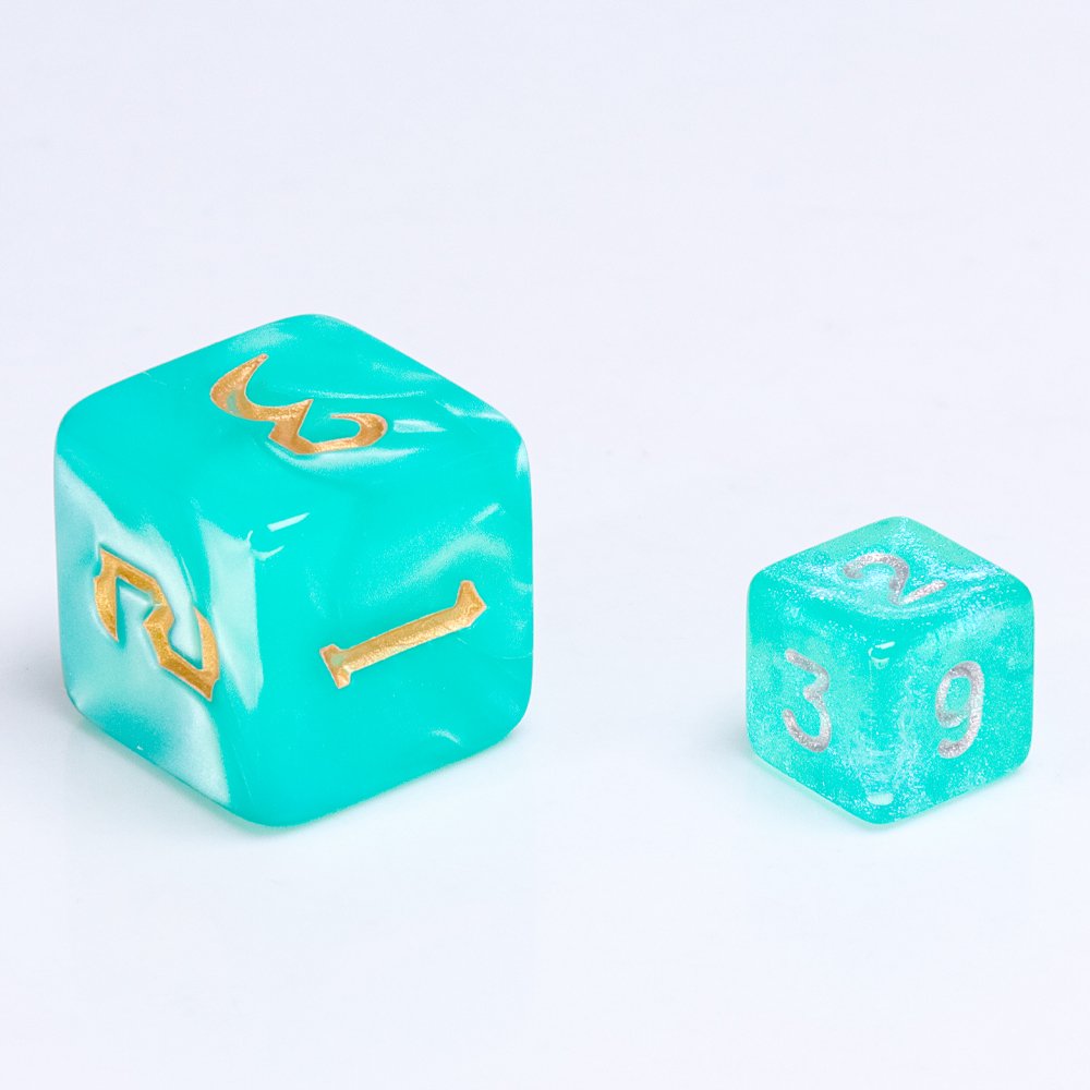 Wholesale 10mm Mini Dice for Dungeons and Dragons RPG Hot Sale Resin Acrylic Plastic Cube Polyhedral for Board Games