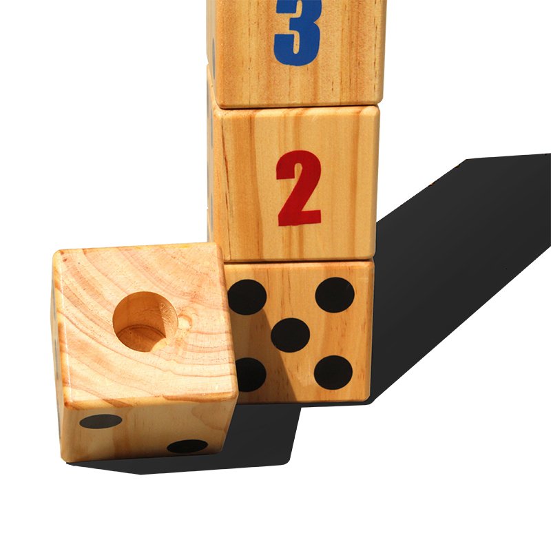 Any Size Wooden Dice 25 Years of Craftsmanship Wholesale Wholesale Versatile Sizes Custom Specialty Dice Eco-Friendly