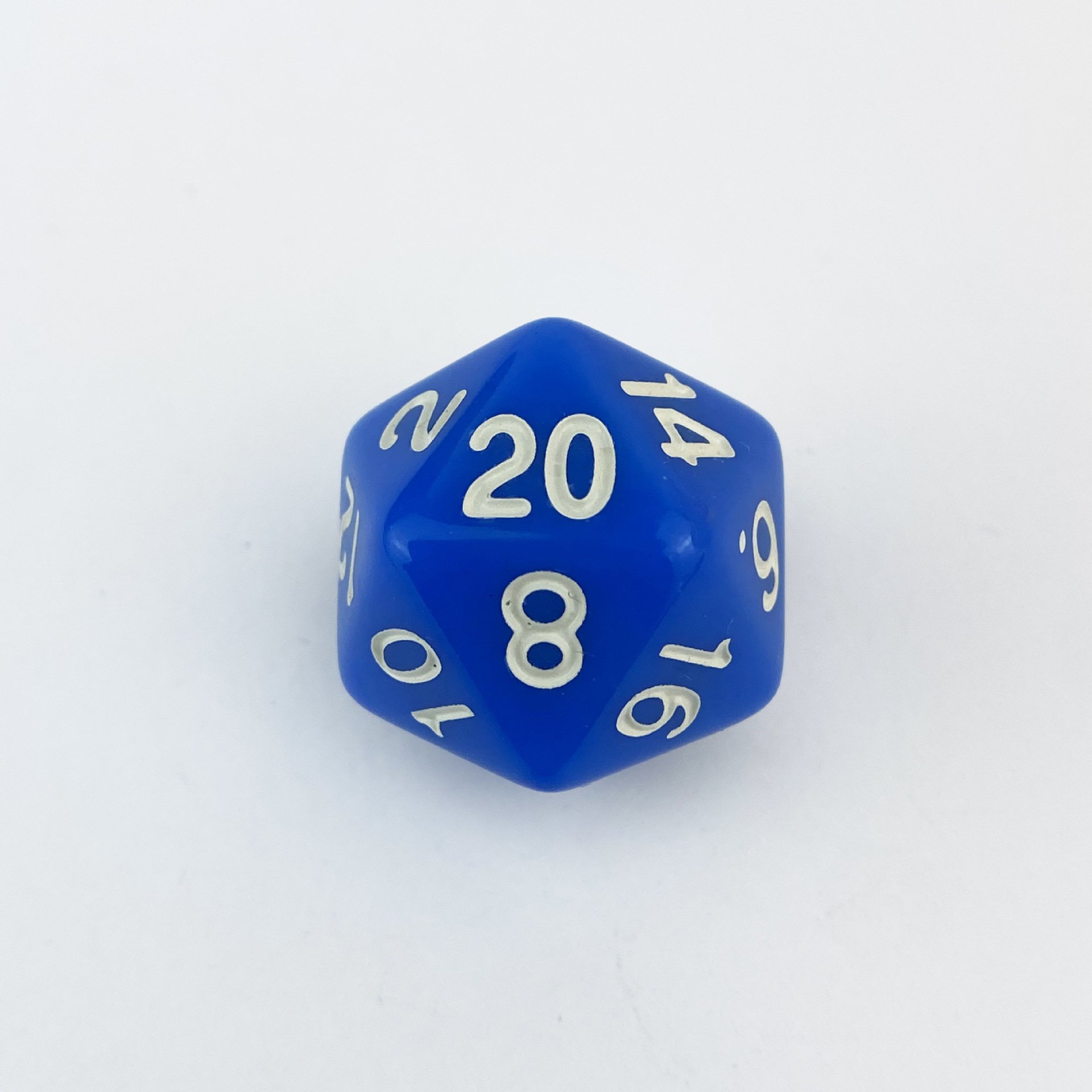 High Quality Colorful Dice Acrylic Dnd Dice D20 Board Game Icosahedron Pearl Pattern Transparent Dice