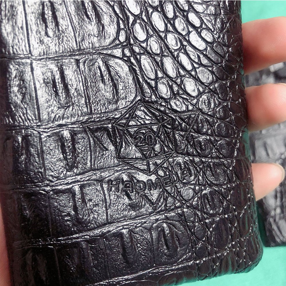 Customized Logo Dice Bag Dragon Eyes Dice Bag Pu Leather Dice Box DND Game Accessories