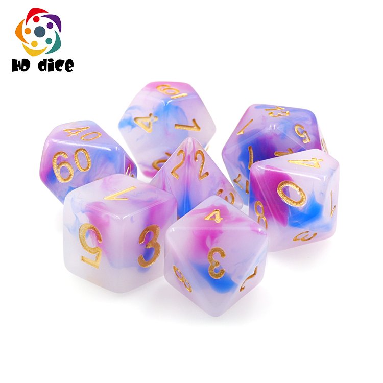 Layered Dice Dungeon & Dragon DND Board Game Dice